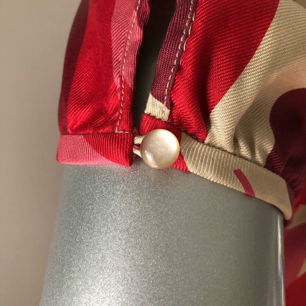 Orla Keily Cyprus Tree shift dress - shades of red - Picture 6 of 11